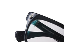 画像をギャラリービューアに読み込む, CHROME HEARTS クロムハーツ GITTIN ANY？-A メガネ 度入り サイズ52□19-145 ブラック プラスチック シルバー925 美品 中古 4c073434