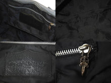 画像をギャラリービューアに読み込む, CHROME HEARTS クロムハーツ トートバッグ FS BSフレア パッチ グレー スエードレザー 美品 中古 4c073436