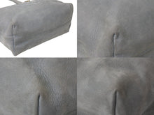 画像をギャラリービューアに読み込む, CHROME HEARTS クロムハーツ トートバッグ FS BSフレア パッチ グレー スエードレザー 美品 中古 4c073436