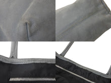 画像をギャラリービューアに読み込む, CHROME HEARTS クロムハーツ トートバッグ FS BSフレア パッチ グレー スエードレザー 美品 中古 4c073436