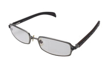 画像をギャラリービューアに読み込む, CHROME HEARTS クロムハーツ BLANK FRANK ブランク フランク 度入りメガネ シルバー925 チタン マホガニー ブラウン 美品 中古 4c073437