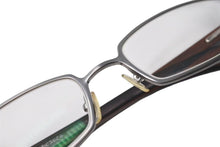 画像をギャラリービューアに読み込む, CHROME HEARTS クロムハーツ BLANK FRANK ブランク フランク 度入りメガネ シルバー925 チタン マホガニー ブラウン 美品 中古 4c073437