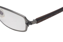 画像をギャラリービューアに読み込む, CHROME HEARTS クロムハーツ BLANK FRANK ブランク フランク 度入りメガネ シルバー925 チタン マホガニー ブラウン 美品 中古 4c073437