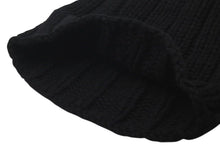 画像をギャラリービューアに読み込む, 極美品 CHROME HEARTS クロムハーツ クロスパッチ カシミヤ ニット帽 ビーニー ブラック 帽子 シルバー金具 OS 中古 4c073439