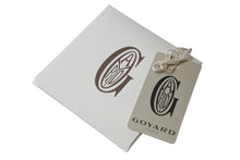 画像をギャラリービューアに読み込む, 新品未使用品 GOYARD ゴヤール サンシュルピス カードケース キャンバス レザー ブラウン 中古 4c073441