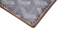 画像をギャラリービューアに読み込む, 新品未使用品 GOYARD ゴヤール サンシュルピス カードケース キャンバス レザー ブラウン 中古 4c073441