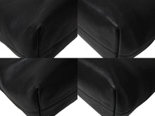 画像をギャラリービューアに読み込む, 極美品 CHROME HEARTS クロムハーツ FSトートバッグ セメタリークロスパッチ レザー シルバー925 ブラック 中古 4c073443