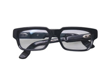 画像をギャラリービューアに読み込む, Chrome Hearts クロムハーツ 2THICK メガネ 伊達メガネ プラスチック シルバー925 ブラック 55☐18-148 美品 中古 4c073445