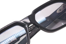 画像をギャラリービューアに読み込む, Chrome Hearts クロムハーツ 2THICK メガネ 伊達メガネ プラスチック シルバー925 ブラック 55☐18-148 美品 中古 4c073445