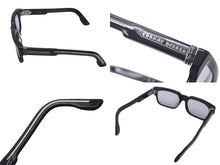 画像をギャラリービューアに読み込む, Chrome Hearts クロムハーツ 2THICK メガネ 伊達メガネ プラスチック シルバー925 ブラック 55☐18-148 美品 中古 4c073445