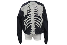 Load image into Gallery viewer, 新品未使用 KAPITAL キャピタル 14oz モトクロスボーンジャケット KR2402LJ06 ブラック ホワイト シルバー金具 中古 サイズL 4c073449