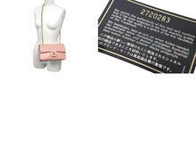 Load image into Gallery viewer, CHANEL シャネル マトラッセ23 Wフラップ チェーン ショルダーバッグ ラムスキン 2番台 ピンク ゴールド金具 美品 中古 4c073453