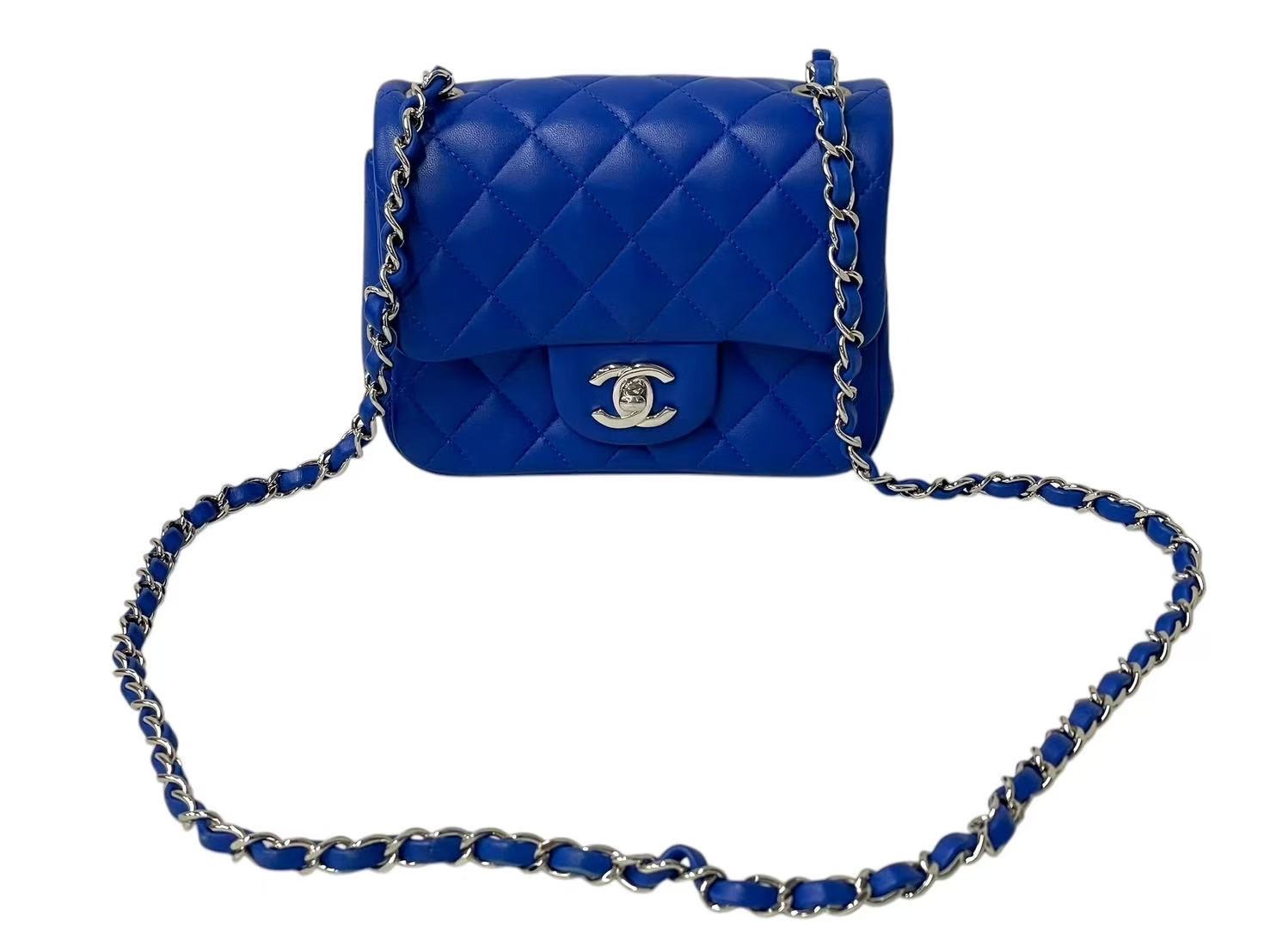 極美品 CHANEL シャネル ミニマトラッセ18 チェーンショルダーバッグ