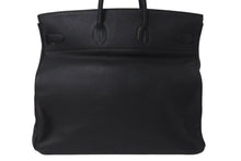 Load image into Gallery viewer, 新品同様 HERMES エルメス ハンドバッグ オータクロア50 トゴ ブラック シルバー金具 ◻︎I刻印 中古 4c073460