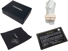 Load image into Gallery viewer, CHANEL シャネル ラグジュアリー ライン ショルダーバッグ ダブルチェーン ラムスキン ピンクベージュ シルバー金具 14番台 美品 中古 4c073462