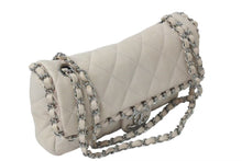 Load image into Gallery viewer, CHANEL シャネル ラグジュアリー ライン ショルダーバッグ ダブルチェーン ラムスキン ピンクベージュ シルバー金具 14番台 美品 中古 4c073462