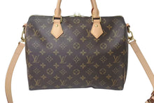 画像をギャラリービューアに読み込む, 極美品 LOUIS VUITTON ルイヴィトン ショルダーバッグ 2way M41112 スピーディバンドリエール30 モノグラム 中古 4c073464