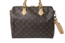 画像をギャラリービューアに読み込む, 極美品 LOUIS VUITTON ルイヴィトン ショルダーバッグ 2way M41112 スピーディバンドリエール30 モノグラム 中古 4c073464