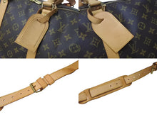 画像をギャラリービューアに読み込む, LOUIS VUITTON ルイヴィトン キーポルバンドリエール50 ボストンバッグ M41416 モノグラムキャンバス ブラウン 美品 中古 4c073469