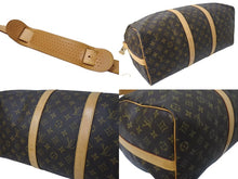 画像をギャラリービューアに読み込む, LOUIS VUITTON ルイヴィトン キーポルバンドリエール50 ボストンバッグ M41416 モノグラムキャンバス ブラウン 美品 中古 4c073469