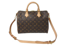 画像をギャラリービューアに読み込む, 極美品 LOUIS VUITTON ルイヴィトン ショルダーバッグ 2way M41112 スピーディバンドリエール30 モノグラム 中古 4c073471