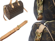 画像をギャラリービューアに読み込む, 極美品 LOUIS VUITTON ルイヴィトン ショルダーバッグ 2way M41112 スピーディバンドリエール30 モノグラム 中古 4c073471