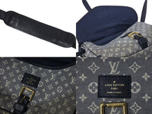 Load image into Gallery viewer, LOUIS VUITTON ルイヴィトン モノグラム イディール ソミュールPM アンクル ショルダーバッグ グレー ネイビー 美品 中古 4c073479