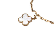 Load image into Gallery viewer, Van Cleef &amp; Arpels ヴァンクリーフ＆アーペル ラッキー アルハンブラ ブレスレット 4モチーフ VCARD79600 18K 重量約12.4g 美品 中古 4c073499