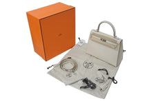 Load image into Gallery viewer, 新品未使用 HERMES エルメス ケリー25 W刻印 2024年購入品 ヴォーエプソン ナタ シルバー金具 外縫 中古 4c073519