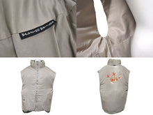 Load image into Gallery viewer, KAPITAL キャピタル Nylon Keel Weaving Vest ナイロンキールウィービングリバーシブルベスト カーキ グリーン サイズ4 美品 中古 4c073540