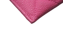 Load image into Gallery viewer, 新品同様 CHANEL シャネル カードケース 名刺入れ ココマーク 20番台 ソフトキャビアスキン ピンク シルバー金具 中古 4c073548