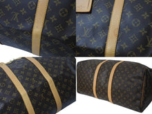 画像をギャラリービューアに読み込む, 極美品 LOUIS VUITTON ルイヴィトン キーポル55 ボストンバッグ M41424 モノグラム PVC レザー ブラウン 中古 4c073551