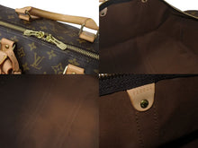 画像をギャラリービューアに読み込む, 極美品 LOUIS VUITTON ルイヴィトン キーポル55 ボストンバッグ M41424 モノグラム PVC レザー ブラウン 中古 4c073551
