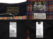 Load image into Gallery viewer, 新品未使用 KAPITAL キャピタル Cotton weather oil coated baseball blouson コットンウェザー オイルコーティング ベースボールブルゾン 5 中古 4c073552