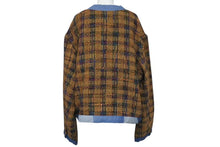 Load image into Gallery viewer, 新品未使用 KAPITAL キャピタル カザツイードチェック ボレロジャケット K2411LJ812 サイズ5 オレンジ マルチカラー 中古 4c073553