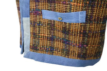 Load image into Gallery viewer, 新品未使用 KAPITAL キャピタル カザツイードチェック ボレロジャケット K2411LJ812 サイズ5 オレンジ マルチカラー 中古 4c073553