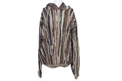 New and unused KAPITAL Capital 7G Knit GAUDY Hood Sweater Parka K2409KN050 Size 3 Multicolor Used 4c073555