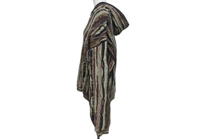 New and unused KAPITAL Capital 7G Knit GAUDY Hood Sweater Parka K2409KN050 Size 3 Multicolor Used 4c073555