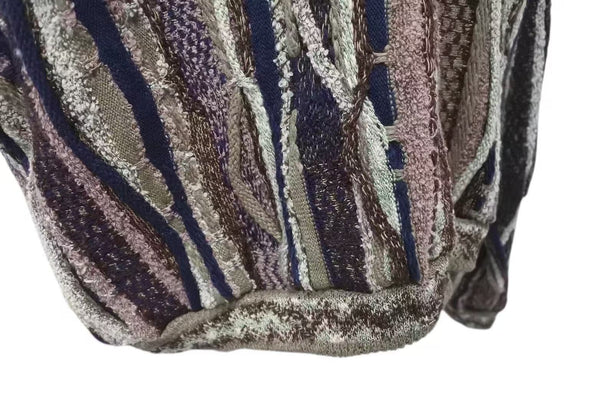 New and unused KAPITAL Capital 7G Knit GAUDY Hood Sweater Parka K2409KN050 Size 3 Multicolor Used 4c073555