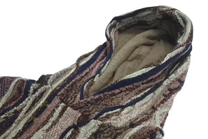 New and unused KAPITAL Capital 7G Knit GAUDY Hood Sweater Parka K2409KN050 Size 3 Multicolor Used 4c073555