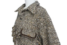 Load image into Gallery viewer, 新品未使用 KAPITAL キャピタル fancy tweed board shirt ファンシーツィード ボードシャツ サイズ 4 K2410LS092 中古 4c073558