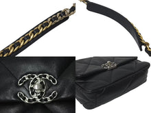 Load image into Gallery viewer, CHANEL シャネル シャネル19 フラップバッグ ミディアム チェーンショルダーバッグ AS1160 ココマーク ラムスキン 美品 中古 4c073562