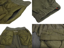 画像をギャラリービューアに読み込む, READYMADE レディメイド LINER PARACHUTE PANTS ライナーパラシュートパンツ JAPAN製 カーキ サイズ1 美品 中古 4c073565