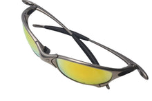 画像をギャラリービューアに読み込む, OAKLEY オークリー サングラス ジュリエット ミラーレンズ 金属フレーム ゴム イエロー グリーン シルバー 美品 中古 4c073568