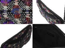 Load image into Gallery viewer, CHANEL シャネル ツイード ガール ココボタン チェーン ショルダーバッグ マルチカラー 23番台 ココマーク ロゴ 美品 中古 4c073598