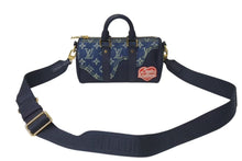 画像をギャラリービューアに読み込む, 極美品 LOUIS VUITTON ルイヴィトン × NIGO コラボ キーポルXS ハンドバッグ ストラップ付 M81011 モノグラム ドリップ 中古 4c073599