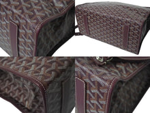 画像をギャラリービューアに読み込む, 極美品 GOYARD ゴヤール サンレジェ バックパック ゴヤールディンキャンバス シュヴロッシュカーフスキン バーガンディ シルバー金具 STLEGEMMLTY33CG33P SUT120190 中古 4c073607