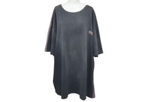 Load image into Gallery viewer, KAPITAL KOUNTRY キャピタル カントリー ボーン プリント 天竺 ビッグTシャツ 2TONE グレー パープル サイズF 美品 中古 4c073608