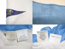 Load image into Gallery viewer, Kapital kountry キャピタル ボーンスウェット トレーナー 骨 ホワイト ブルー イエロー EK1139 コットン サイズF 美品 中古 4c073609