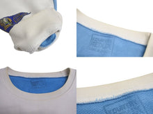 Load image into Gallery viewer, Kapital kountry キャピタル ボーンスウェット トレーナー 骨 ホワイト ブルー イエロー EK1139 コットン サイズF 美品 中古 4c073609